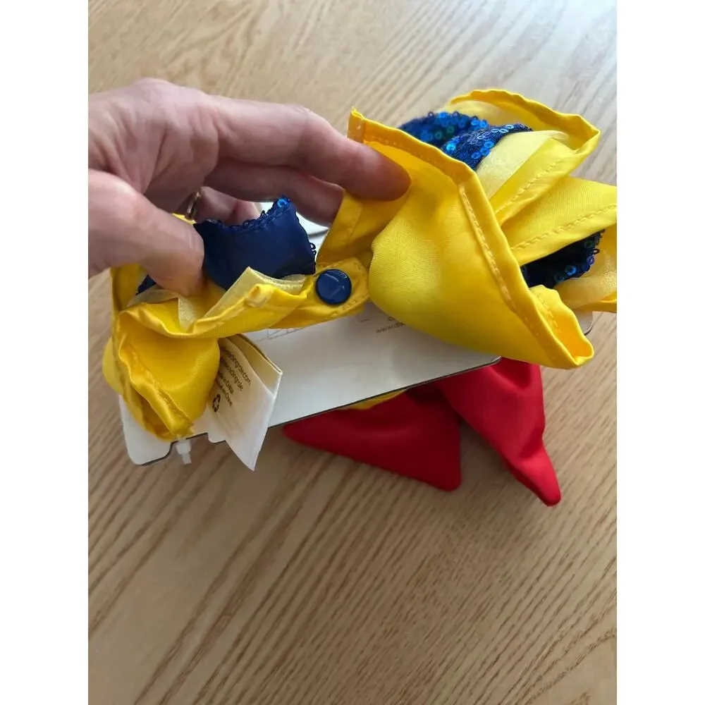 #1 New Doggie Disney's Princess Halloween Collar Costume Large 15.5